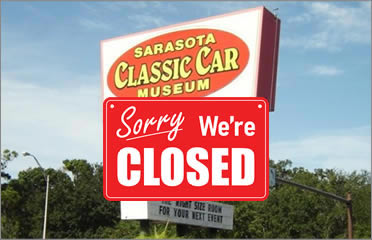 The Sarasota Classic Car Museum in Sarasota, Florida, before its permanent closure in 2023.