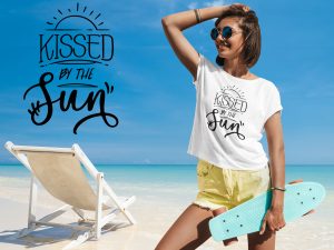 PremiumShirt Summer Collection featuring stylish custom t-shirts and modern apparel designs for summer fashion in Switzerland.