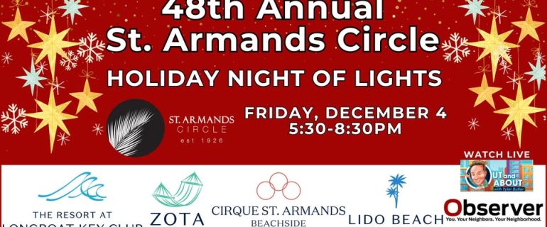 Holiday Night of Lights on St. Armands Circle – 48th Annual