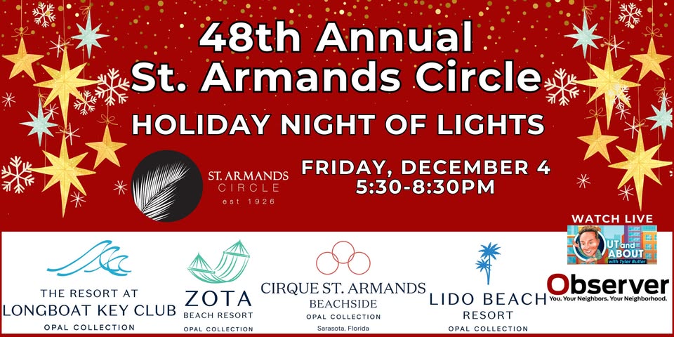 Holiday Night of Lights on St. Armands Circle – 48th Annual